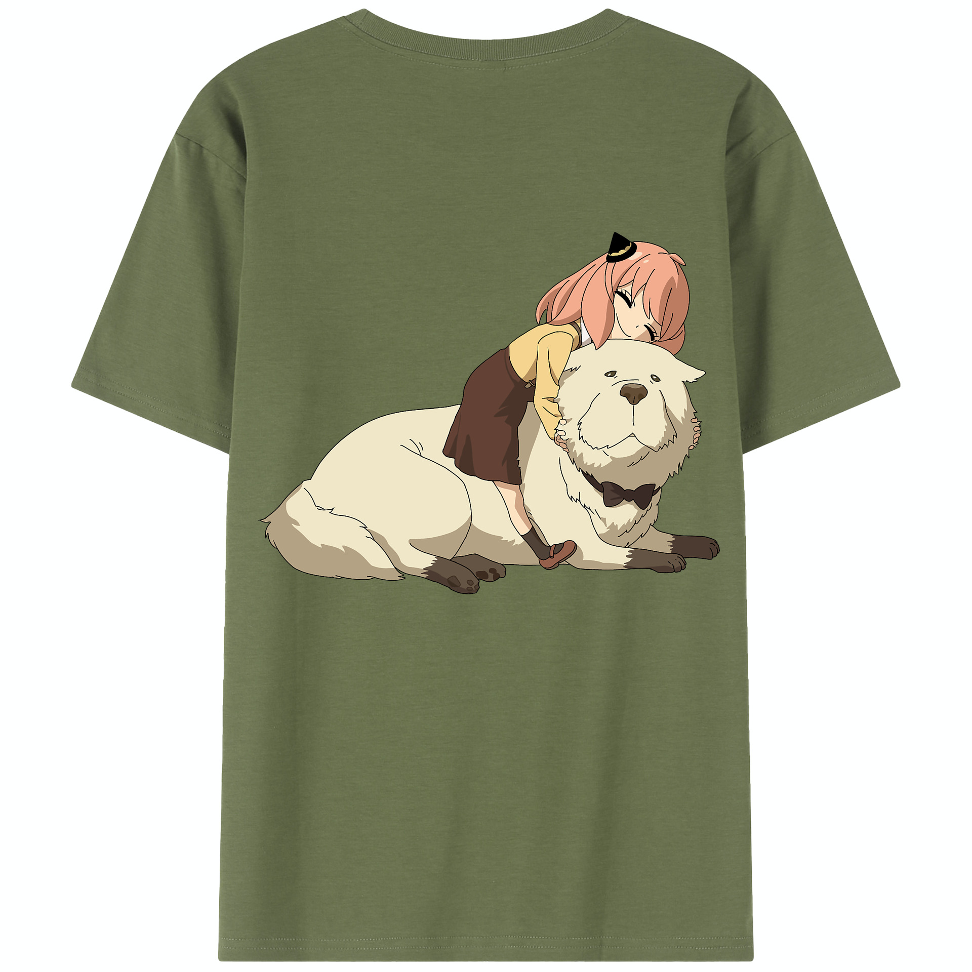 （画像用） SPY×FAMILY间谍家家酒 綿100％半袖Tシャツ（背面プリント）
